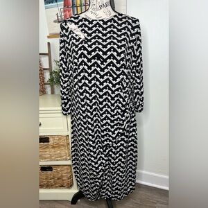 Brand New- INC International Concepts Zig Zag Dress